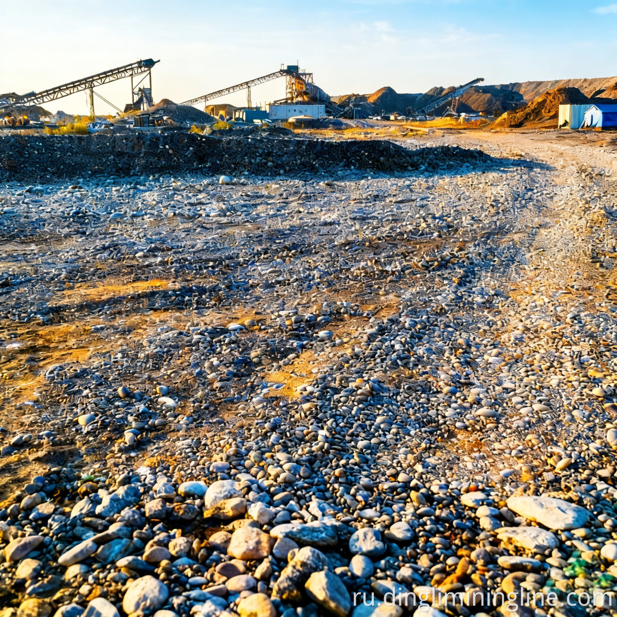 Обогатительная фабрика с полным содержанием золота Full Gold Ore Dressing Plant